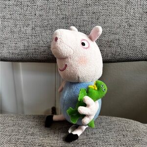 Peppa Pig Blue and Black Plush Toy
